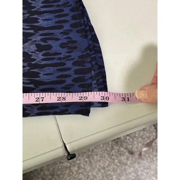 Cabi Sleeveless‎ Collared Top Womens Medium Cheetah Print Ombre Button Up - B6 - Picture 7 of 9